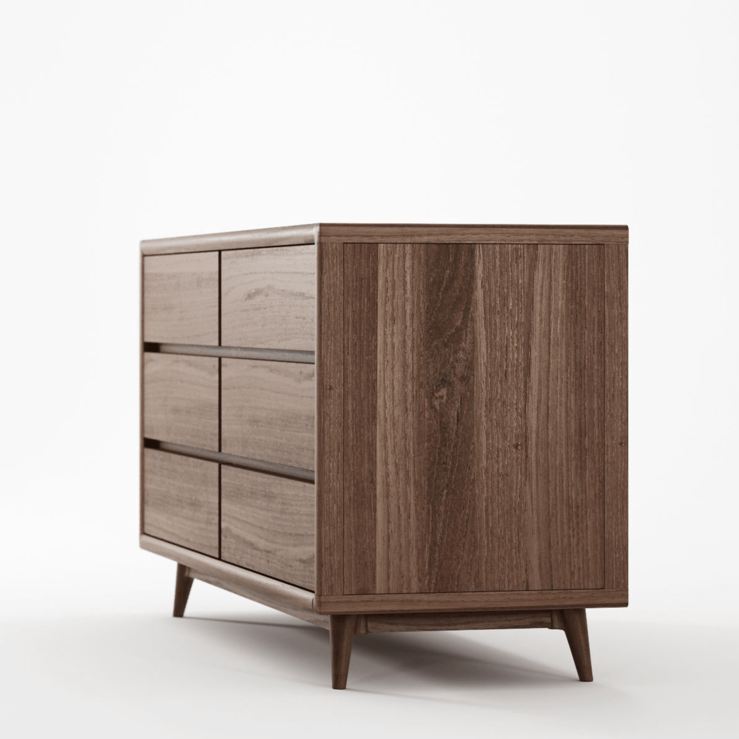 KV0002T-5 Wooden dresser with six drawers