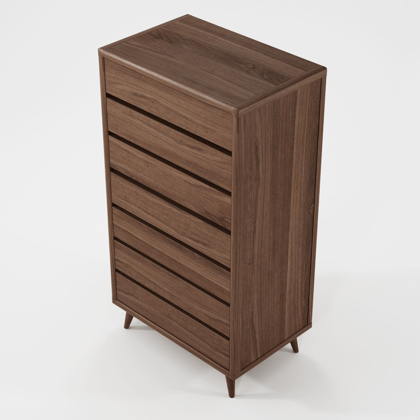 KV0005T-4 walnut chest of drawers
