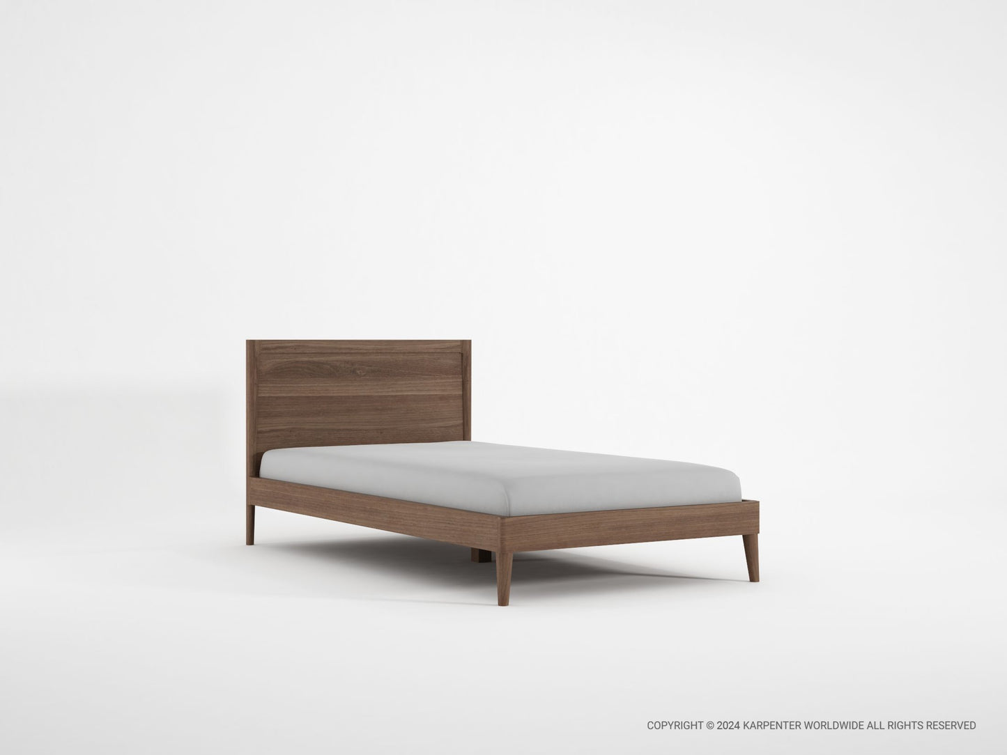 KV0033T_2 - Modern wooden bed frame
