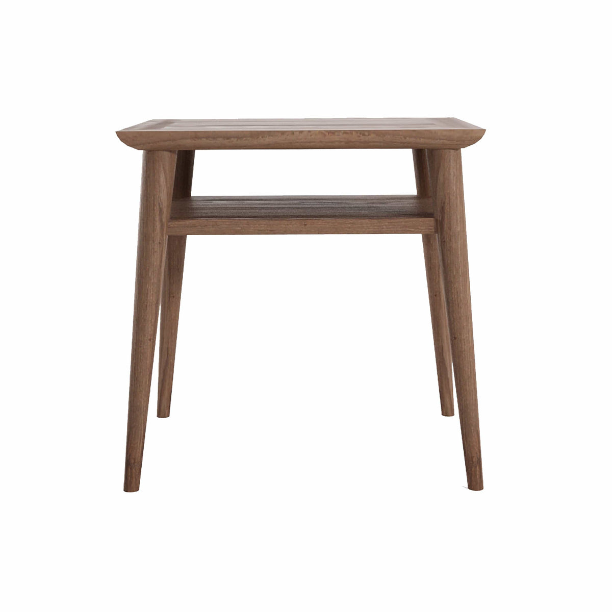KV0037T Wooden Side Table with Shelf