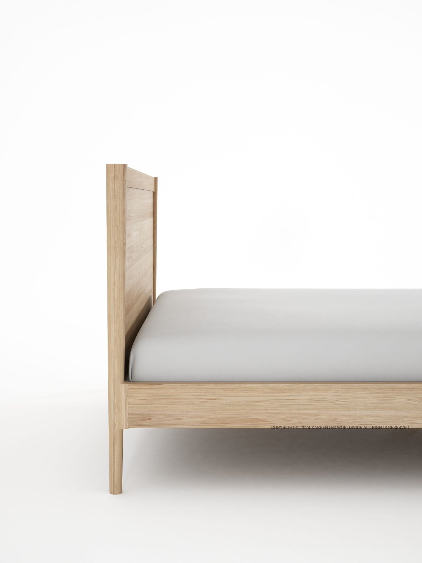 KV0133O_4 Wooden Bed Frame