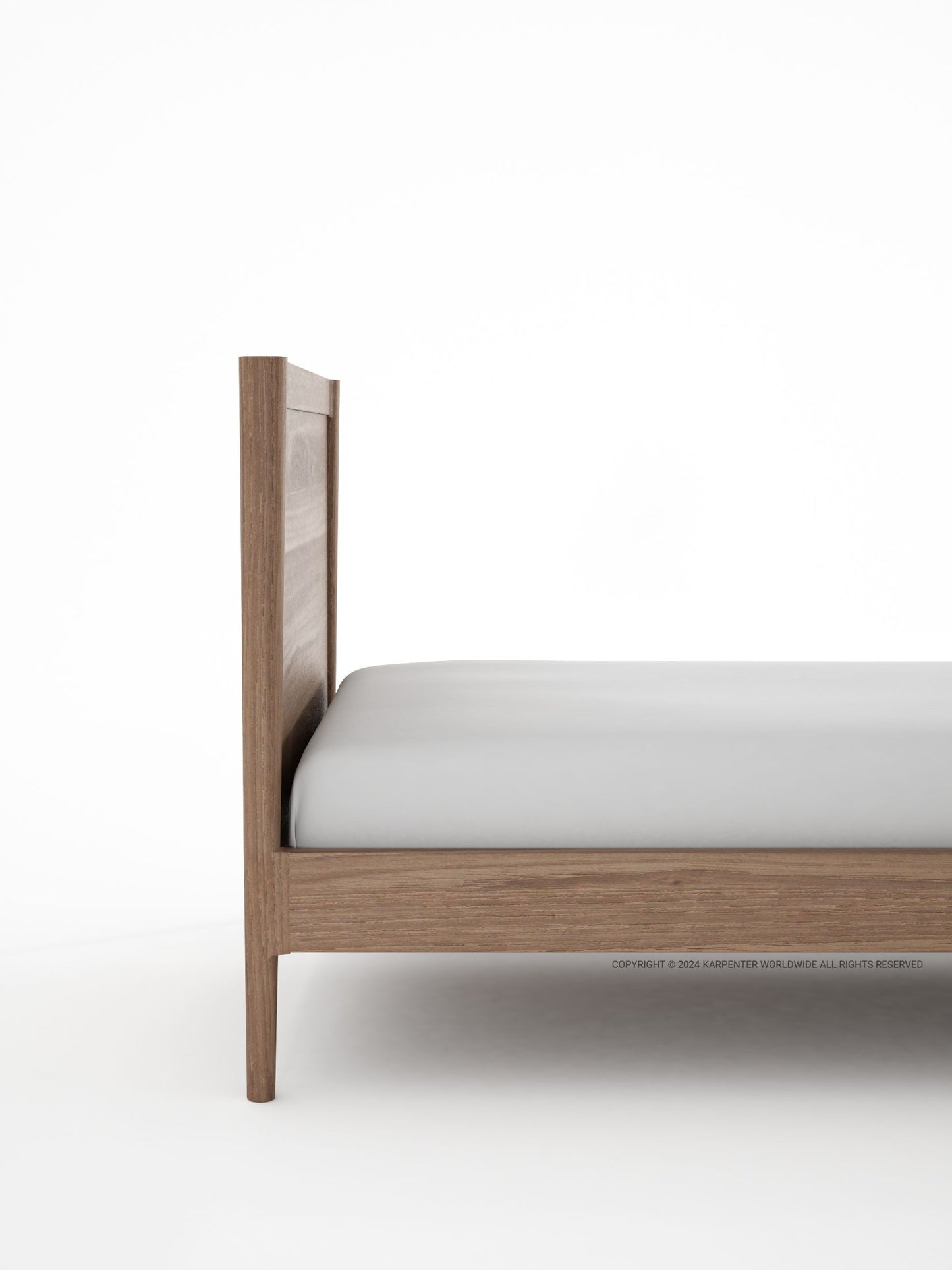 KV0134T_4 Wooden Bed Frame