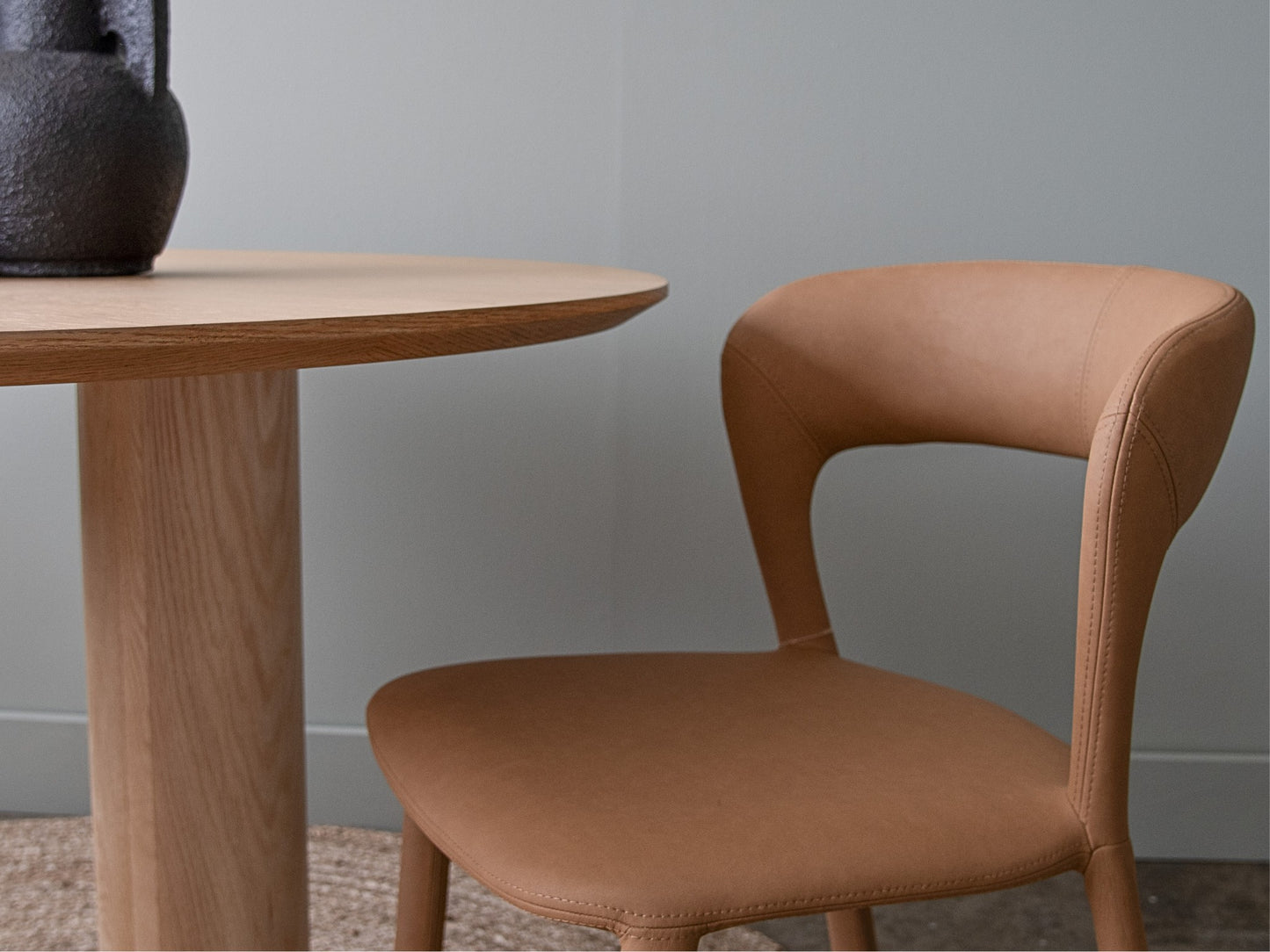 MC9523CHPUE06 modern dining chair and table