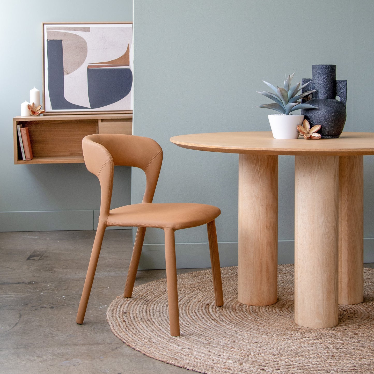 Modena Hudson Butterscotch table and chair set