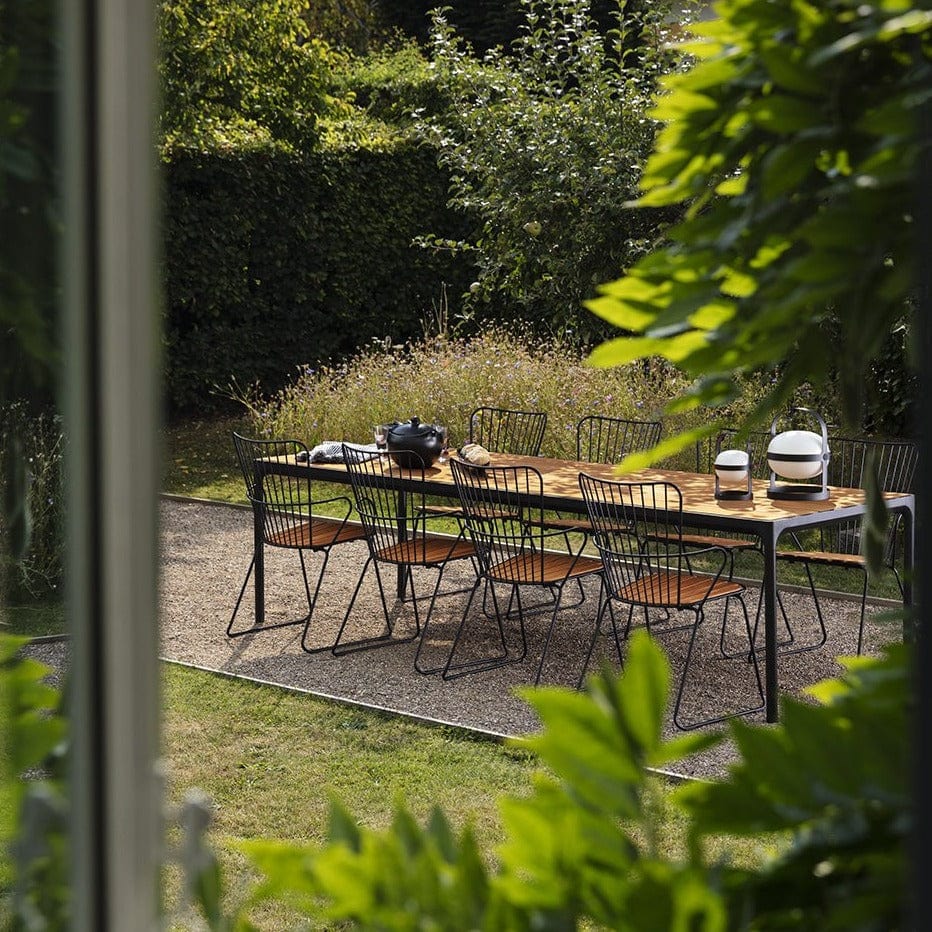 PAON FOUR outdoor dining table with chairs