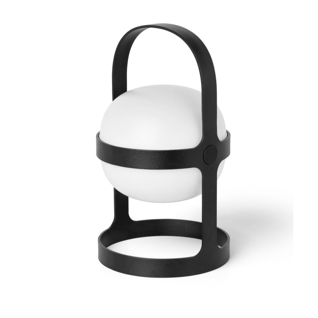 RD26301 Portable Lantern - Black frame, white globe