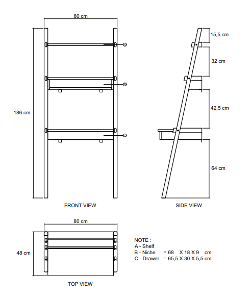 Dimensions & Views