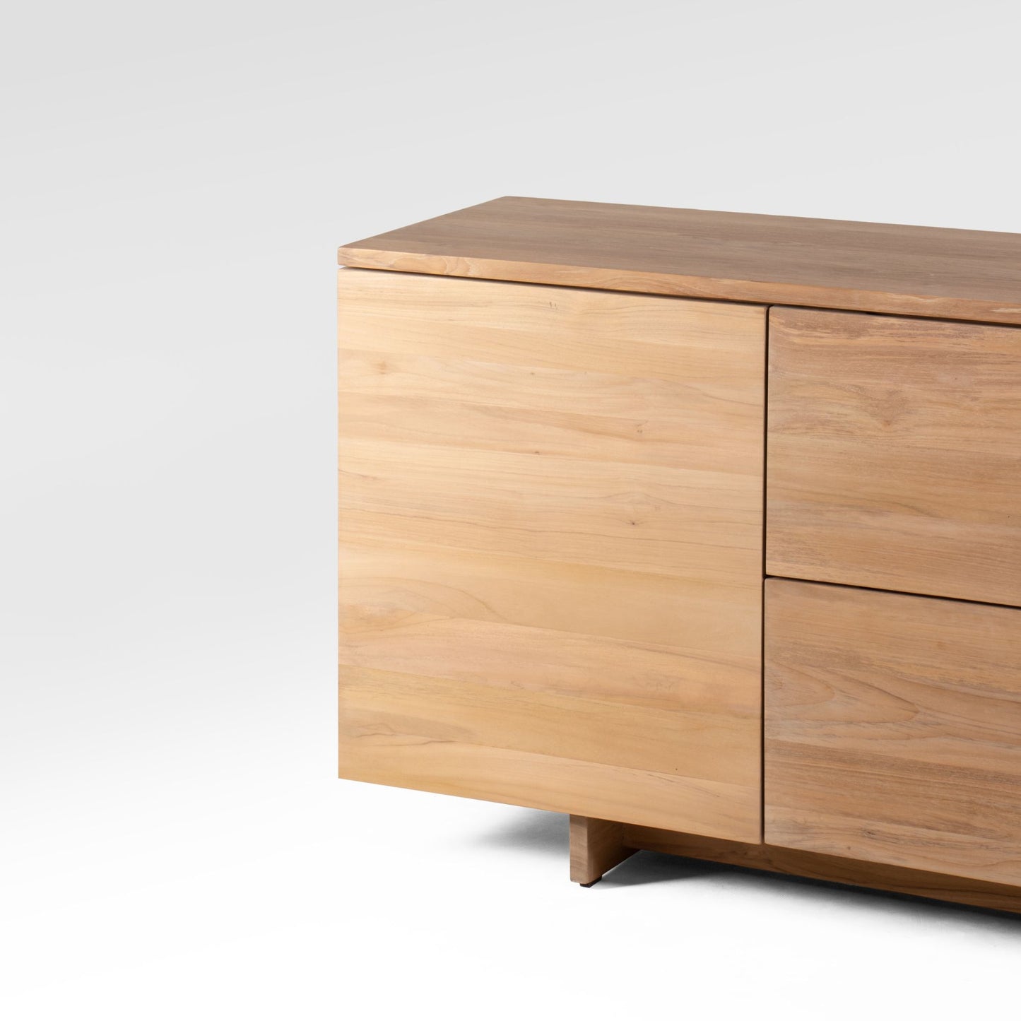 Modern wooden sideboard cabinet