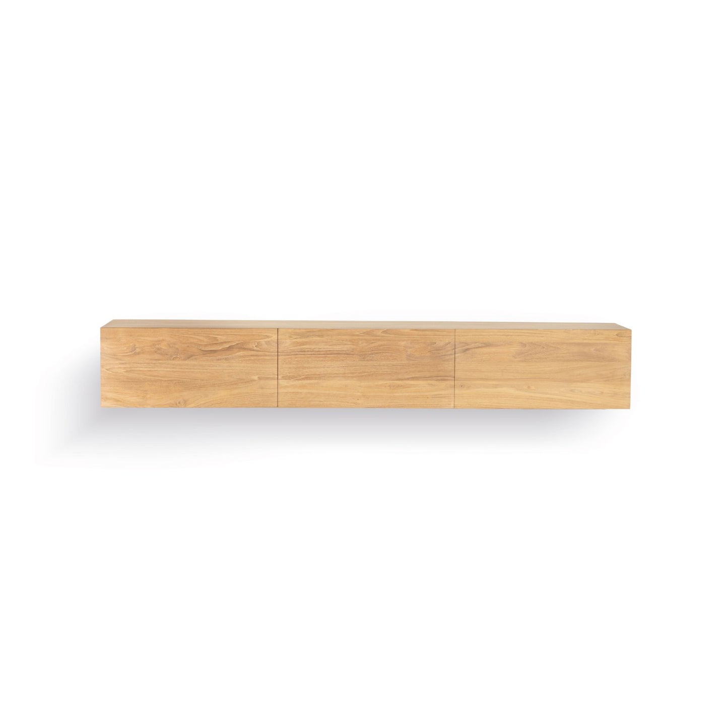 TRE026_3 Floating Wooden TV Console