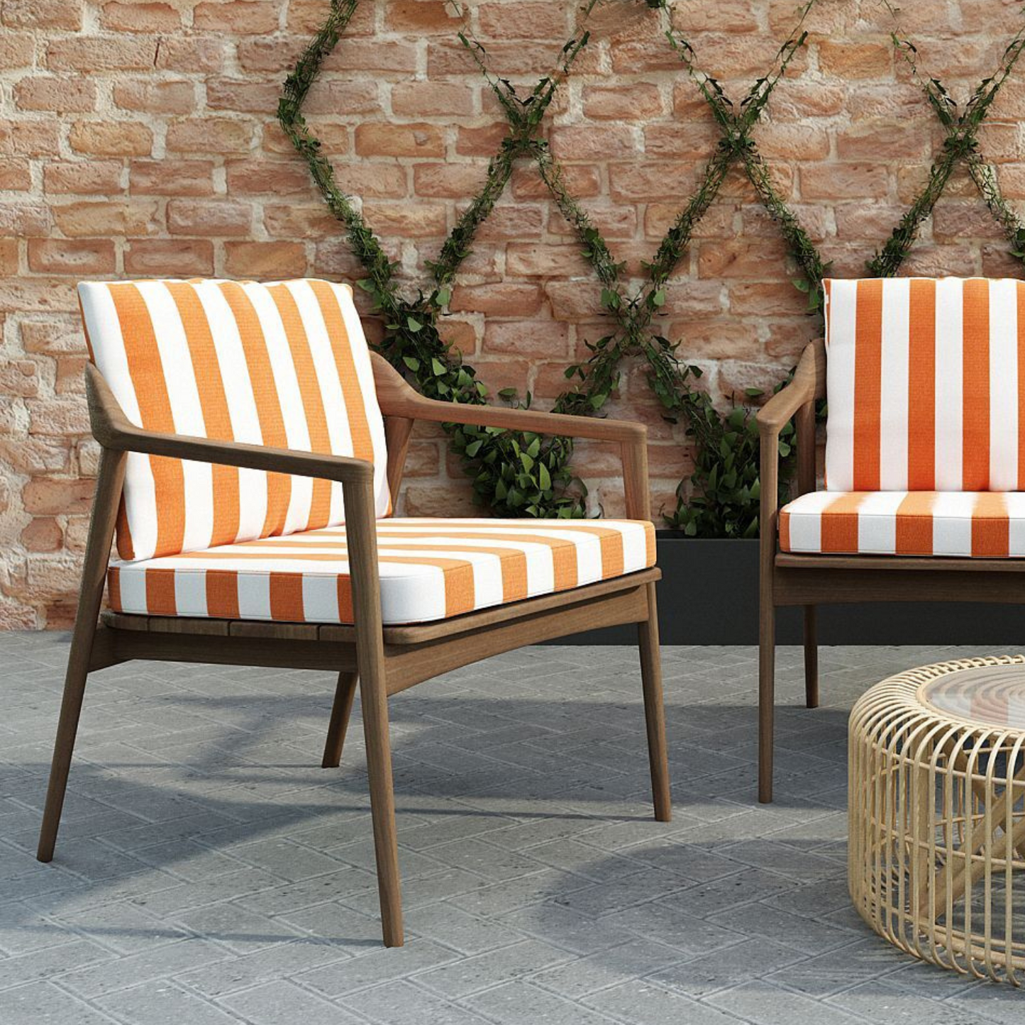 Outdoor chairs with orange striped cushions - Untitleddesign_14