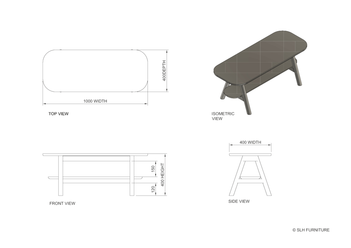 Line Drawing with Dimensions