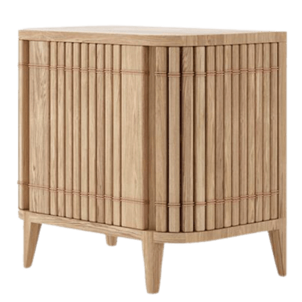 Koppar European Oak Side Table - Indoor Furniture