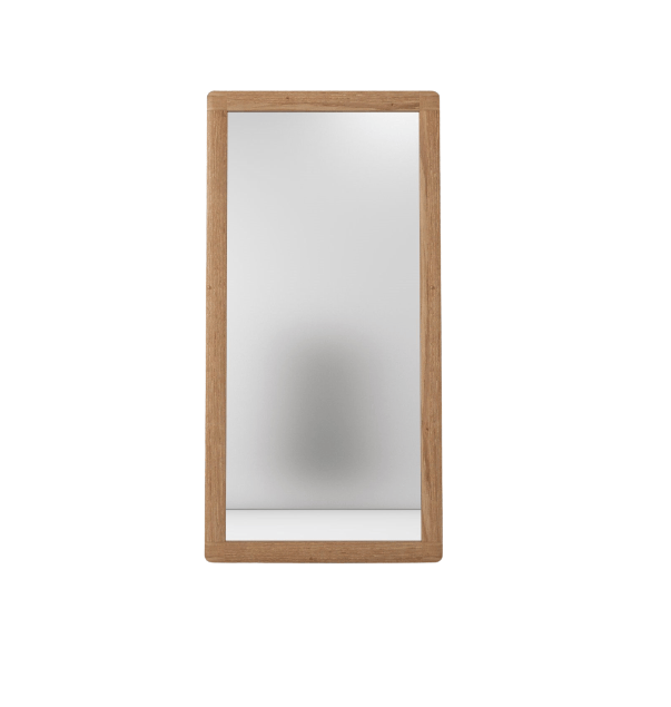 Wooden framed mirror