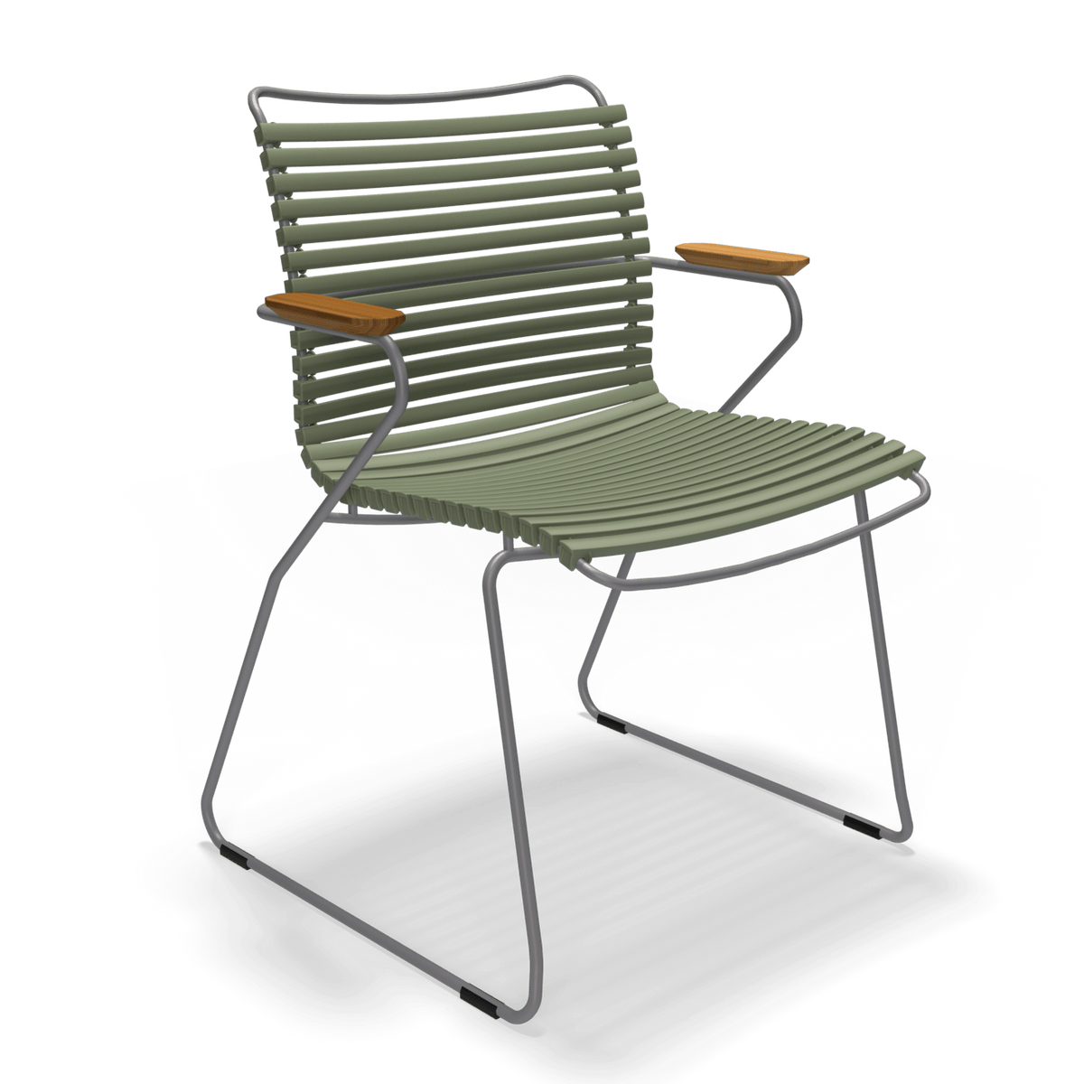 Olive Green CLICK Dining Chair by HOUE