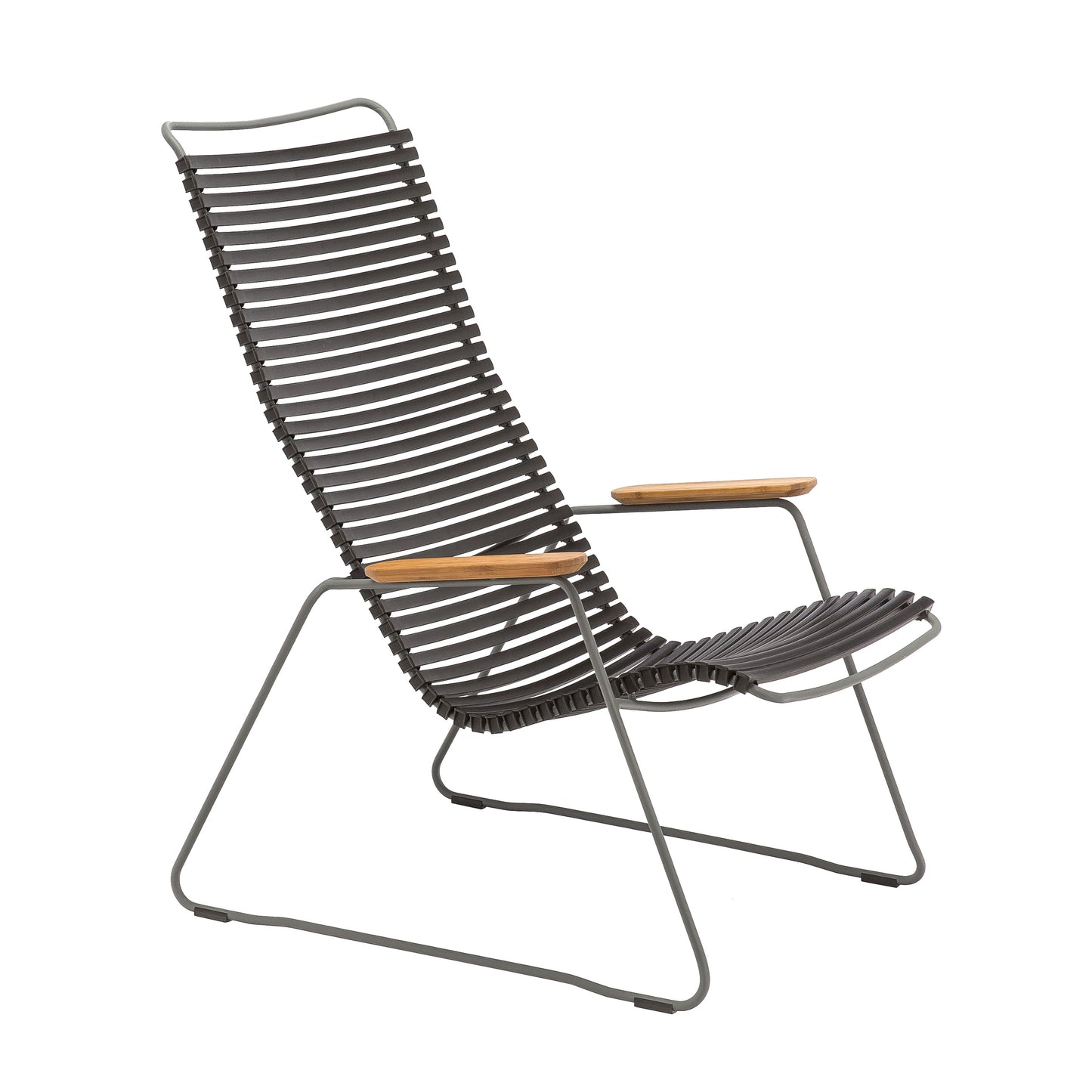 CLICK Lounge Chair Black - Modern Outdoor Furniture