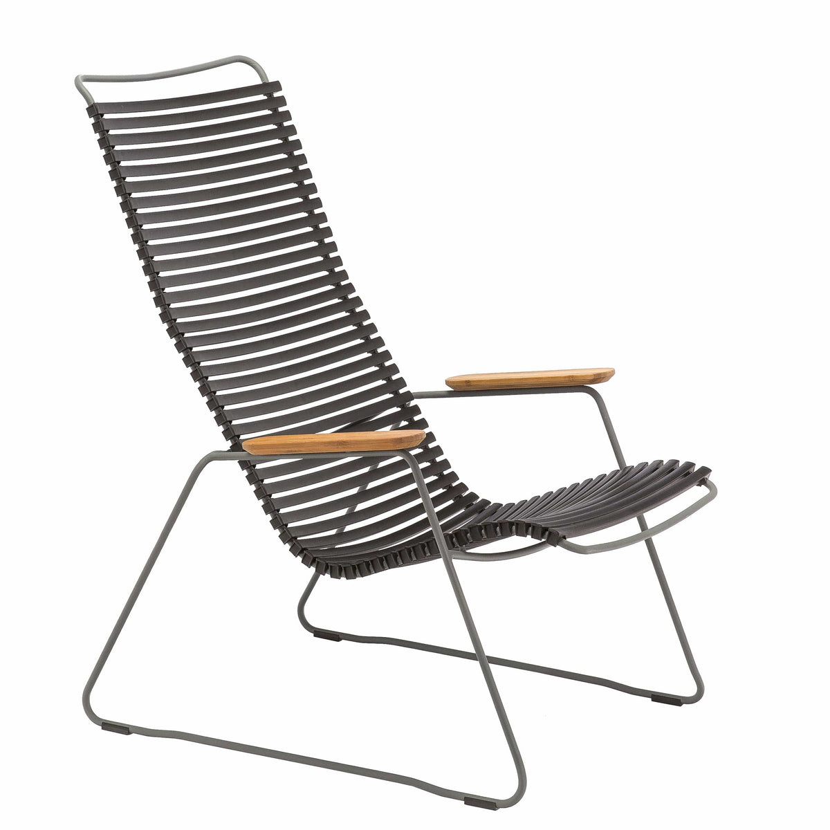 CLICK Lounge Chair Black - Modern Outdoor Furniture