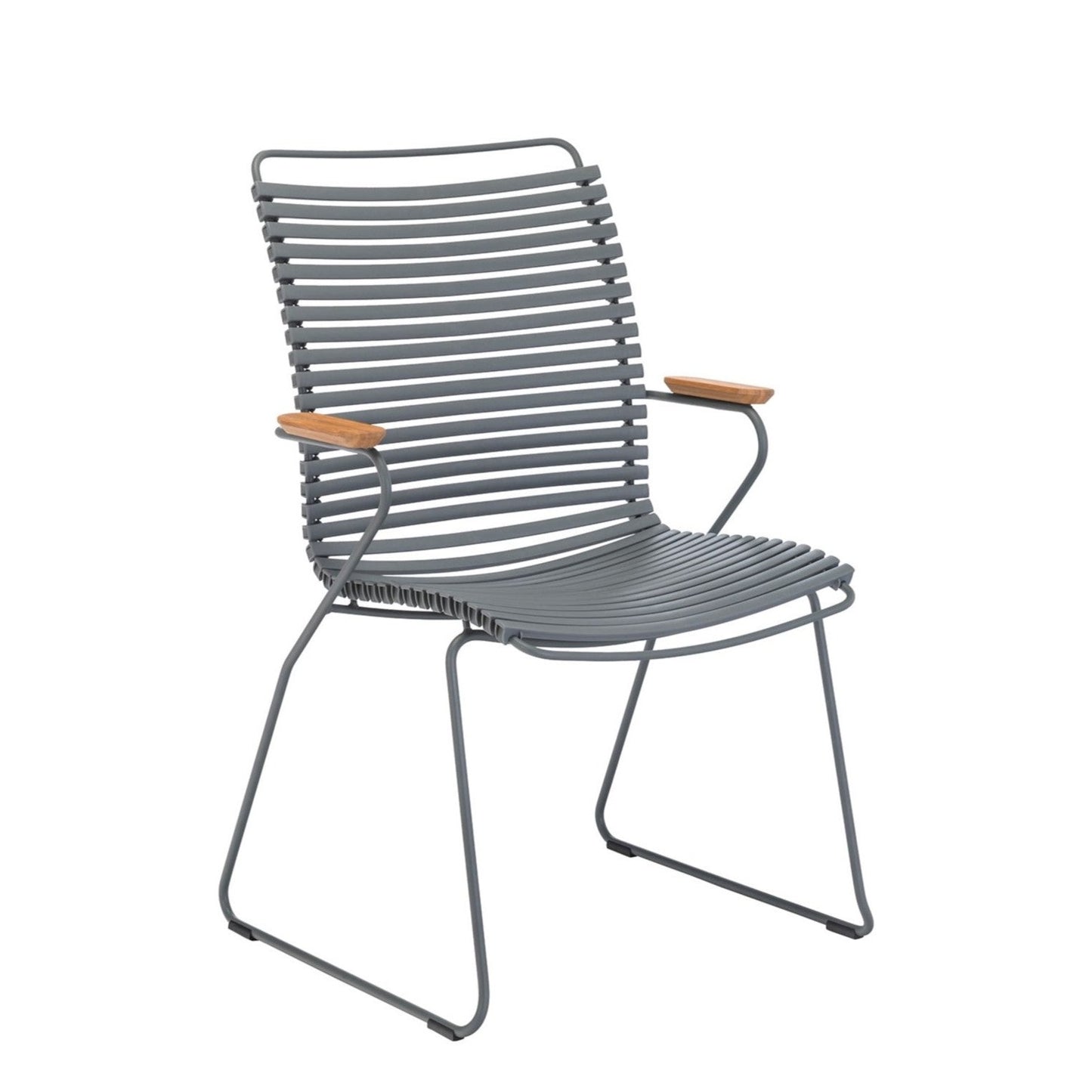 Dark grey CLICK Tall back chair