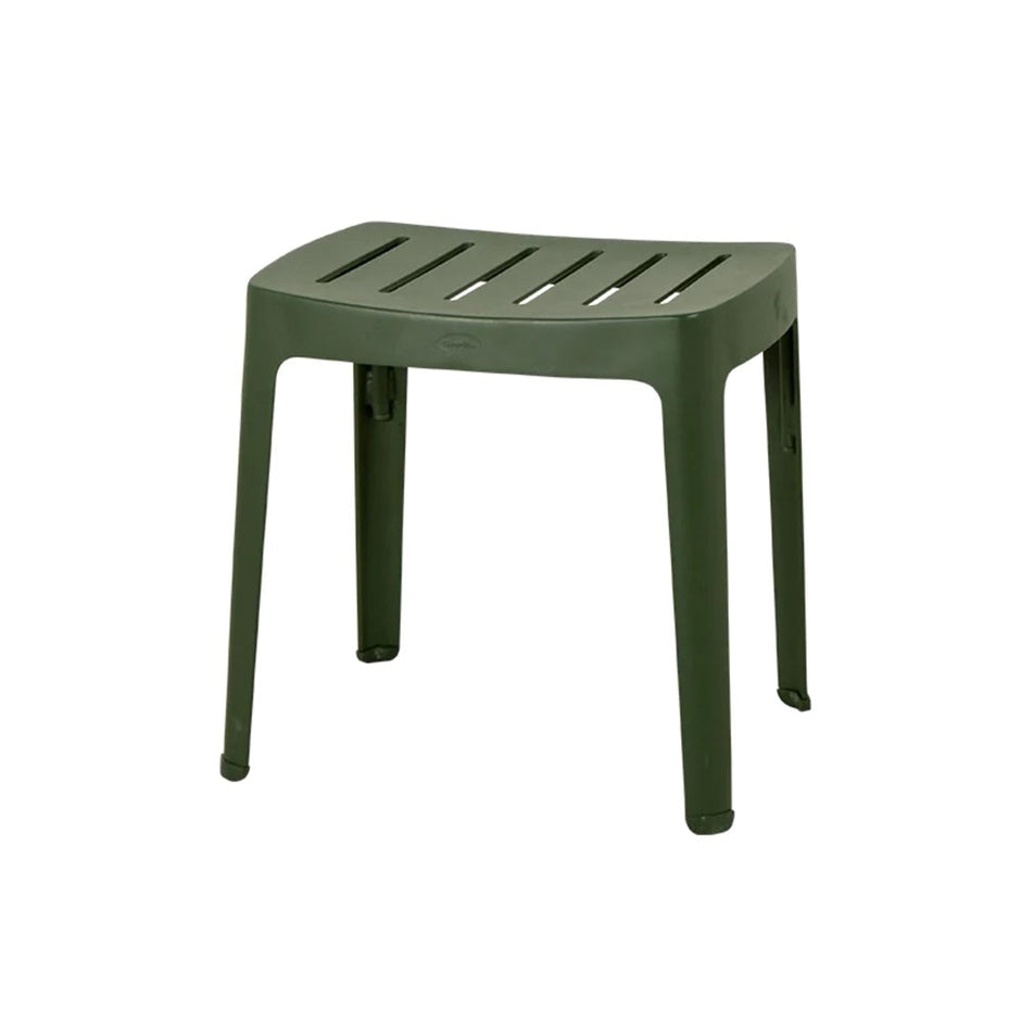 Green plastic stool (11400ADGR_1)