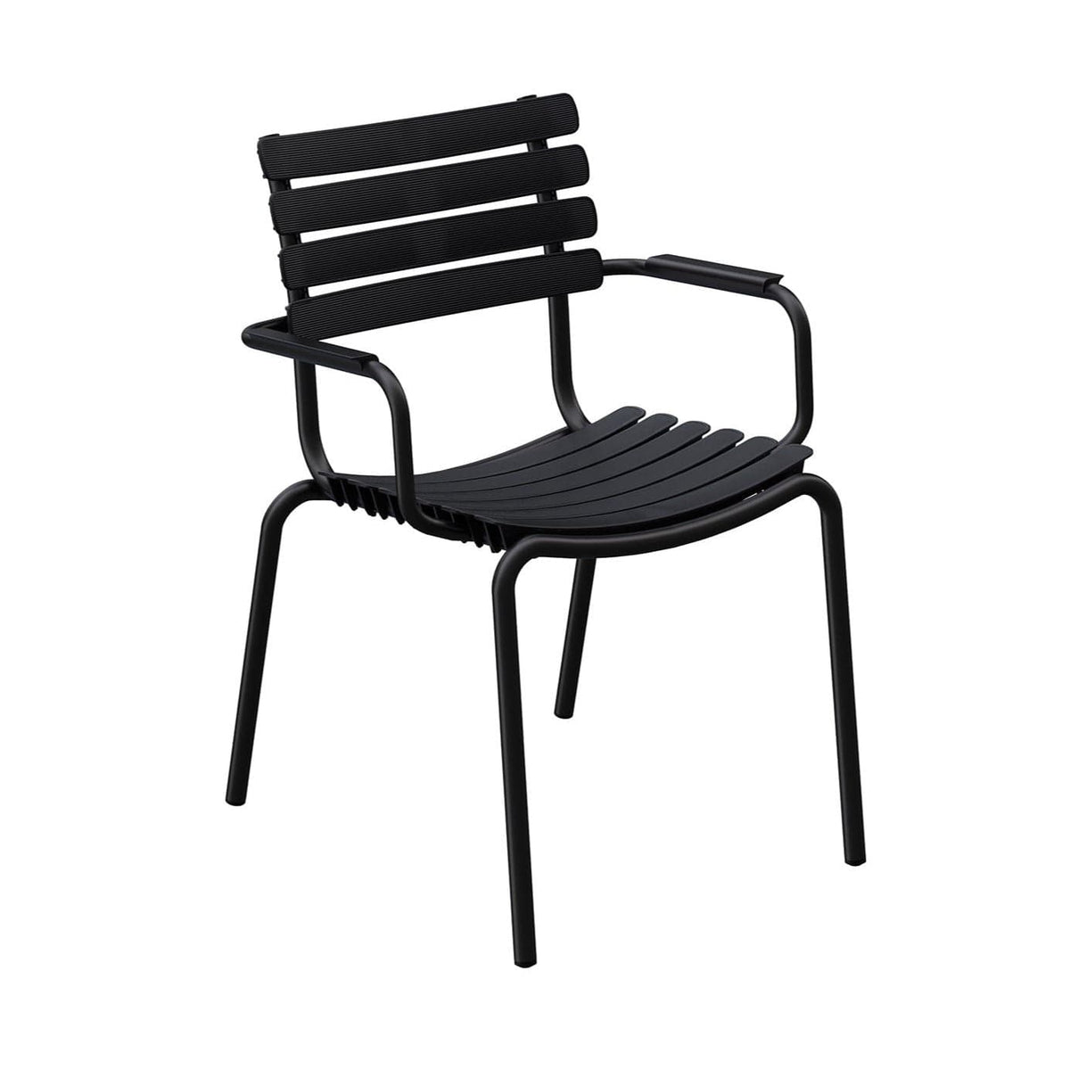 ReClips Black Outdoor Dining Chair | SLH Designer Furniture-Outdoor Furniture-Houe-Black Alu Frame-SLH AU