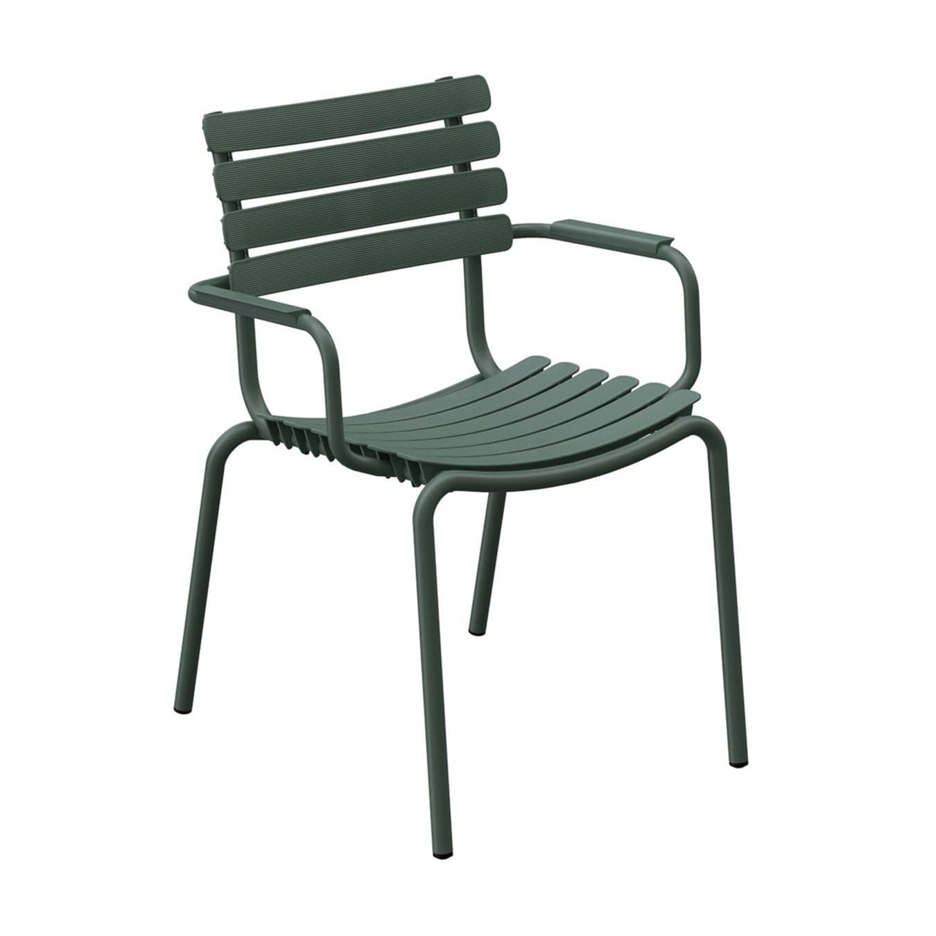 ReClips Outdoor Dining Chair (Olive Green) | SLH-Outdoor Furniture-Houe-Olive Green Alu Frame-SLH AU
