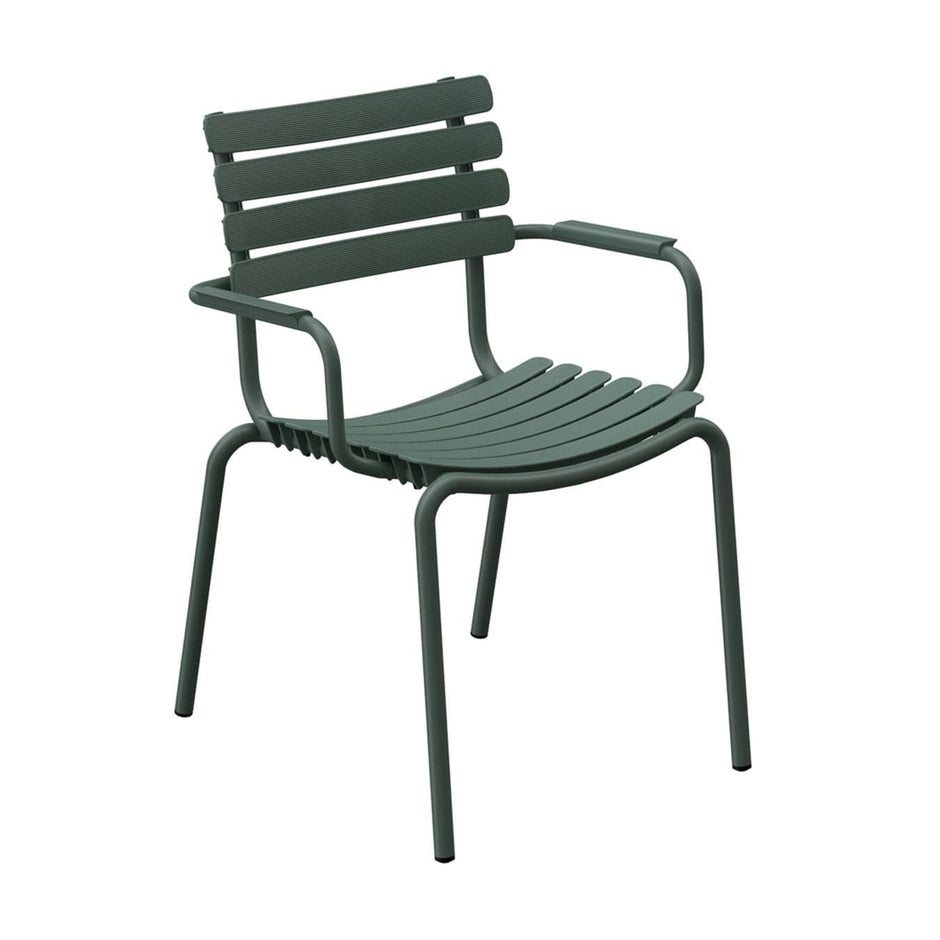 ReClips Outdoor Dining Chair (Olive Green) | SLH-Outdoor Furniture-Houe-Olive Green Alu Frame-SLH AU