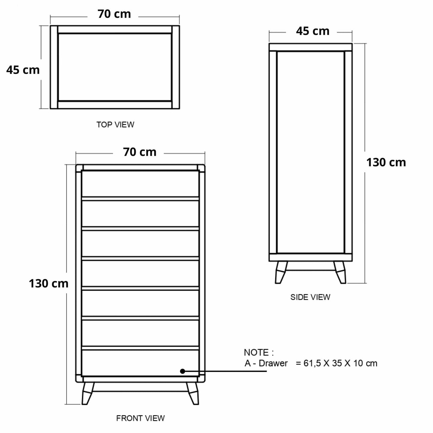 Dimensions of a 6-drawer cabinet - 29_8956a4ac