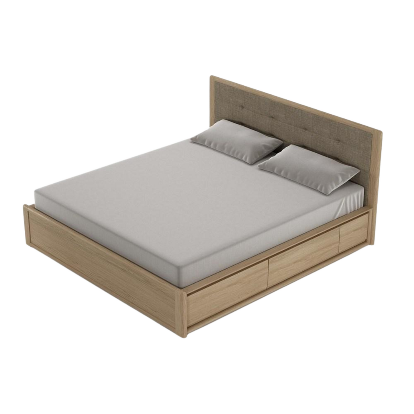Modern bed frame with storage - 45_d69f5fc8