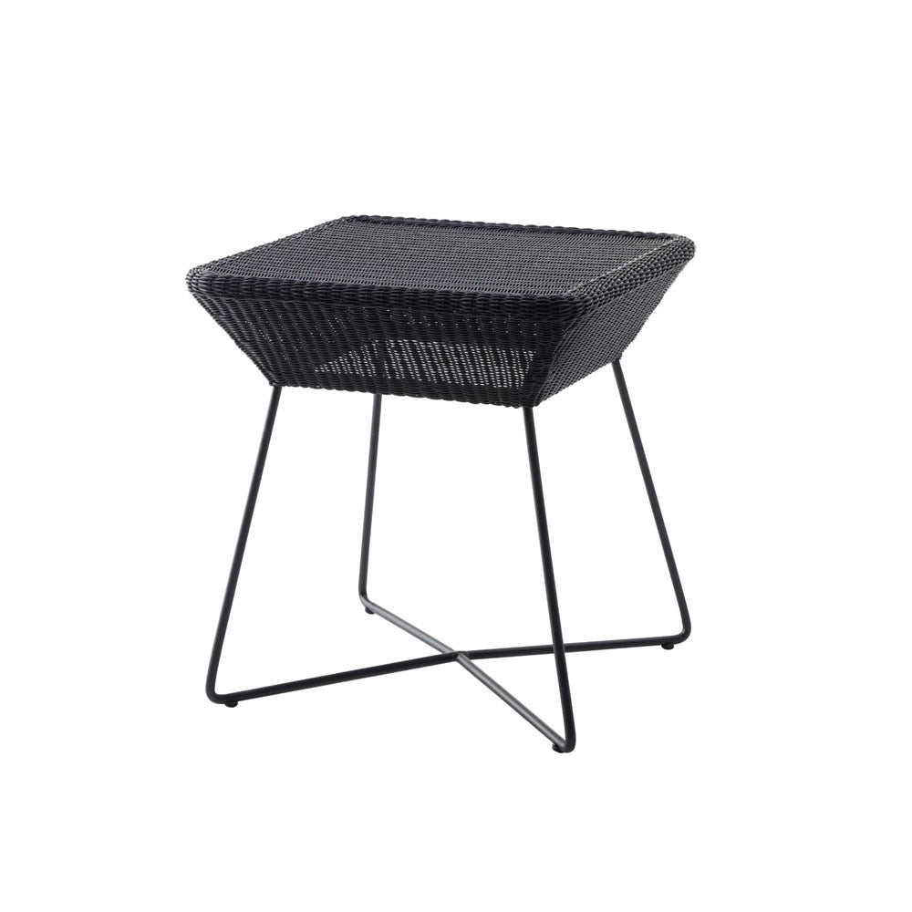 5064LS_1 Black Woven Side Table