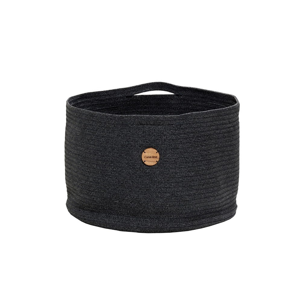 Dark gray rope basket 5133RODG_1