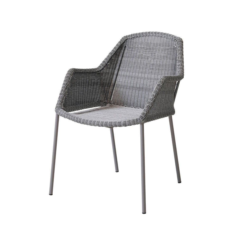 5464LI_1 Gray wicker chair