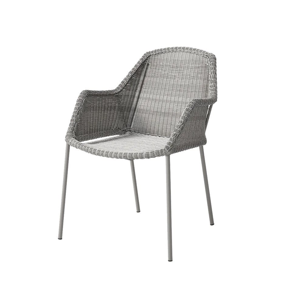5464LT_1 Grey Wicker Outdoor Chair