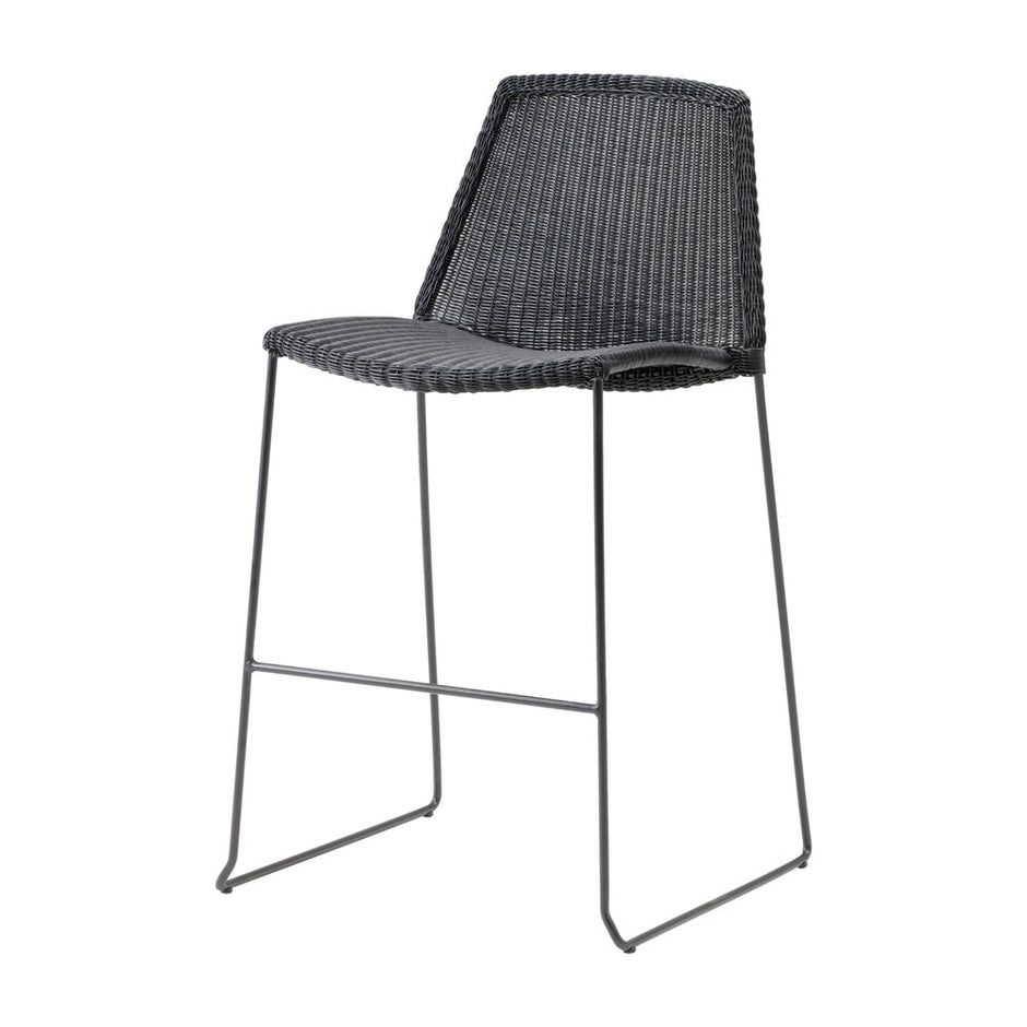 5465LS-1 Grey Woven Bar Stool