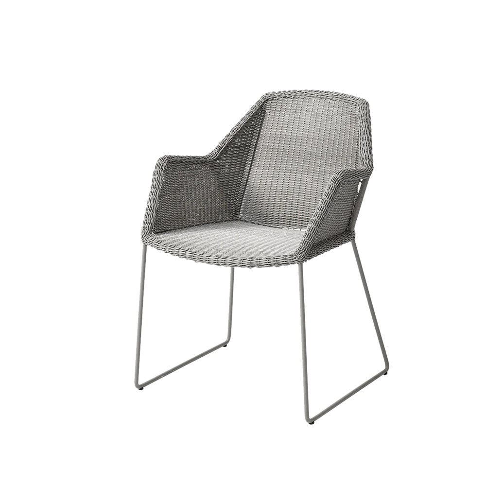 Grey wicker chair 5467LT_1