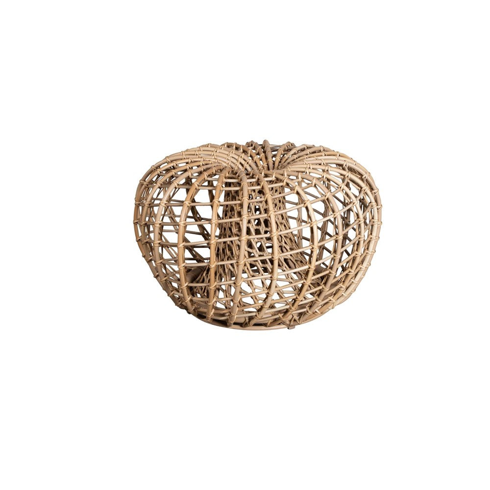 Woven rattan ottoman 57320U_1
