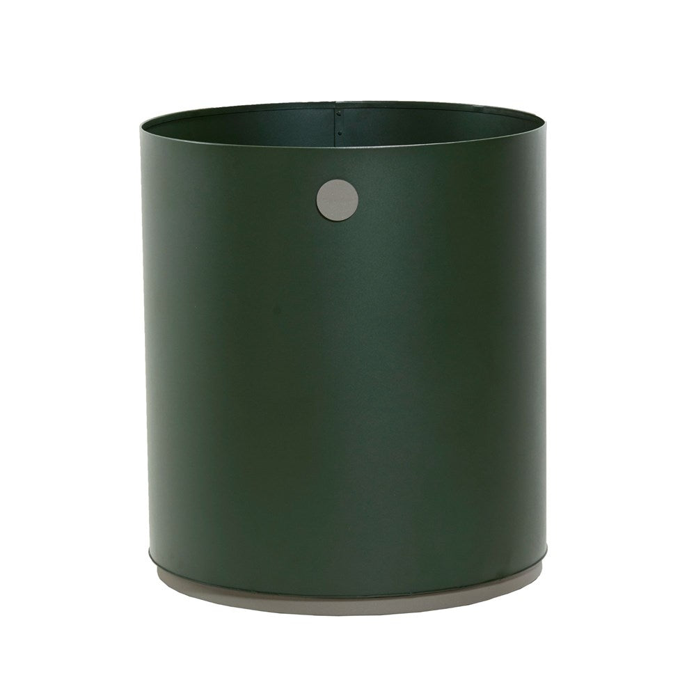Green metal waste bin 5772ADGT_1