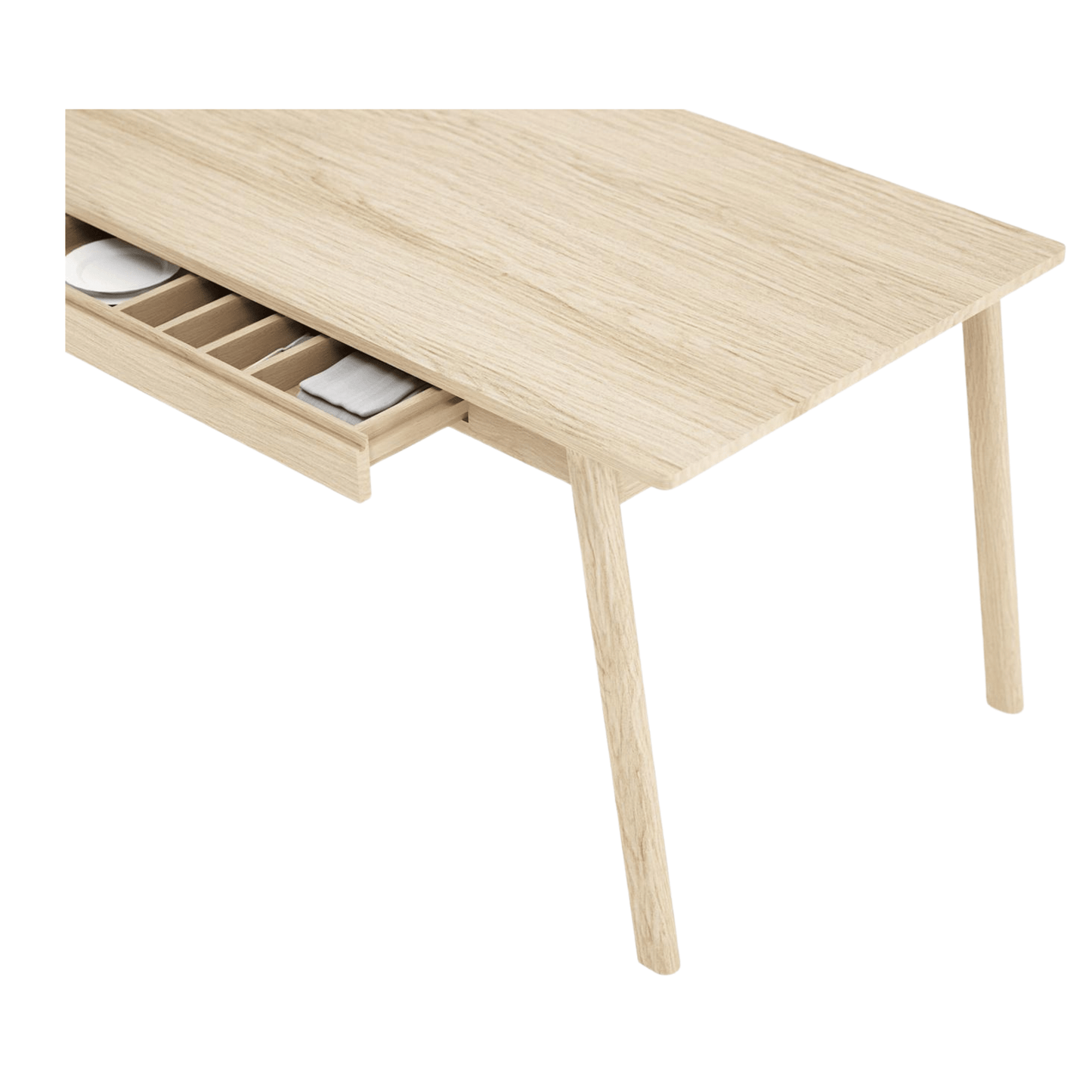 Wooden table with drawer - 61