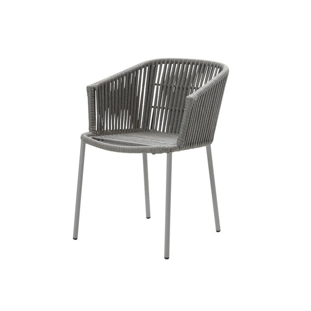 7440ROG_1 Gray Rope Patio Chair