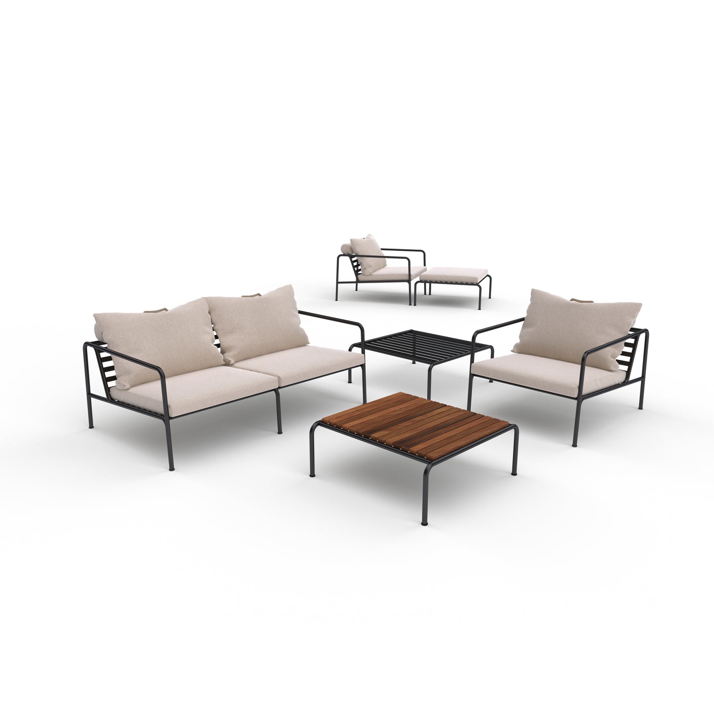 Modern outdoor furniture set