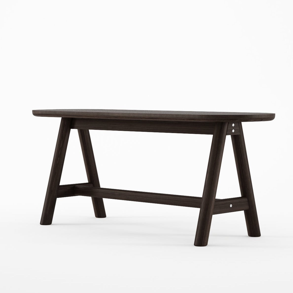 Dark brown AB bench 110x35x45b