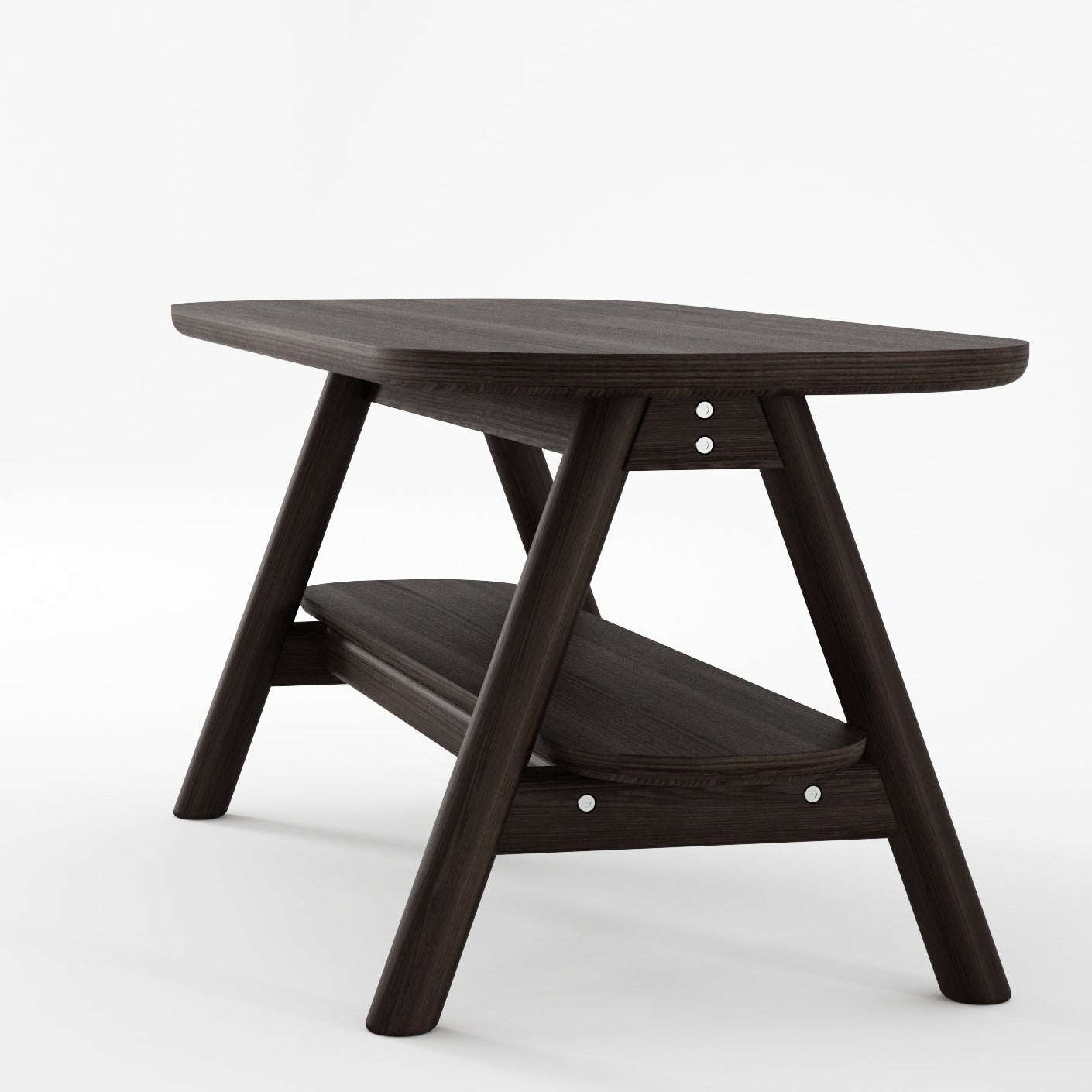 Dark brown AB coffee table 100x40x40