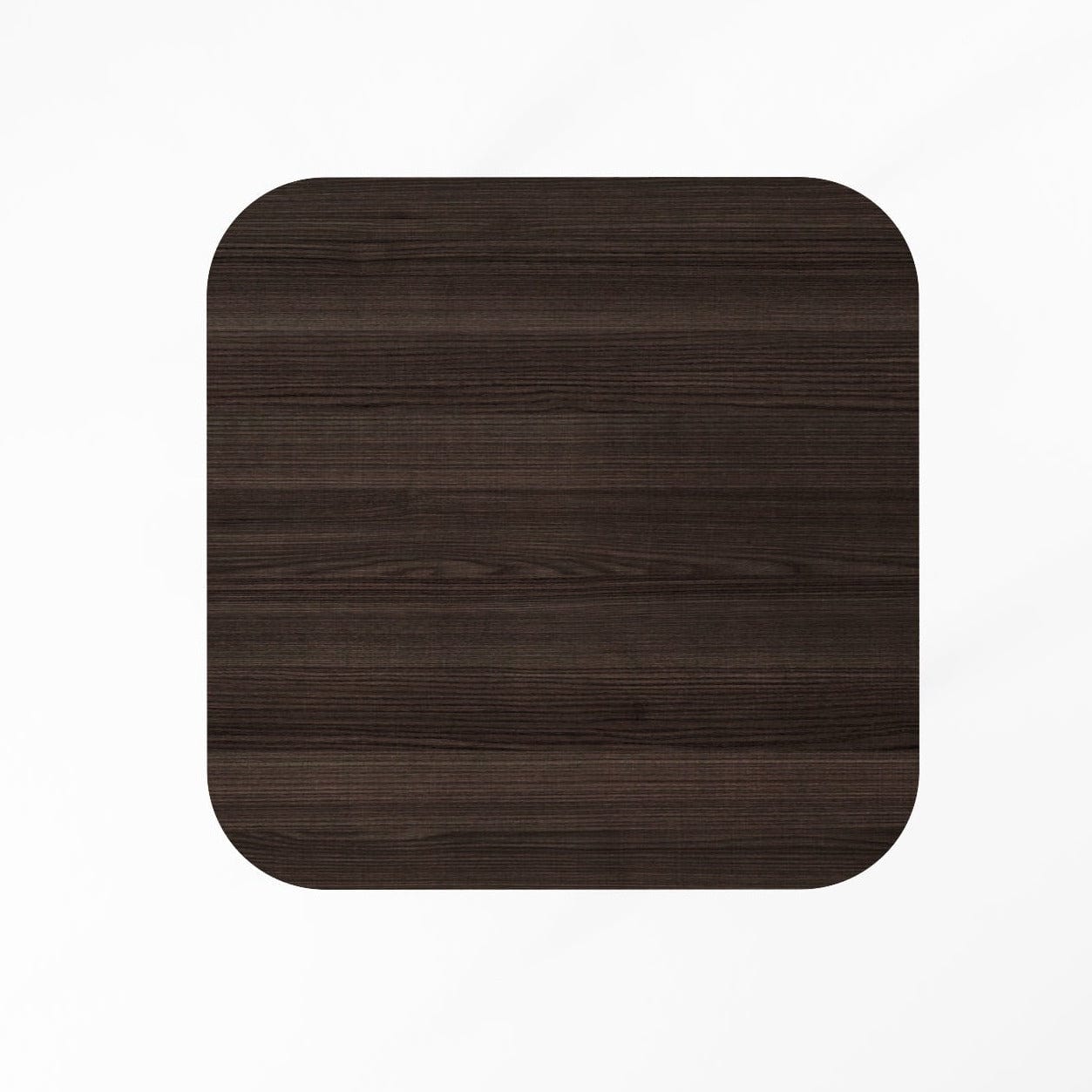 Dark wood square dining table 90x90x75cm