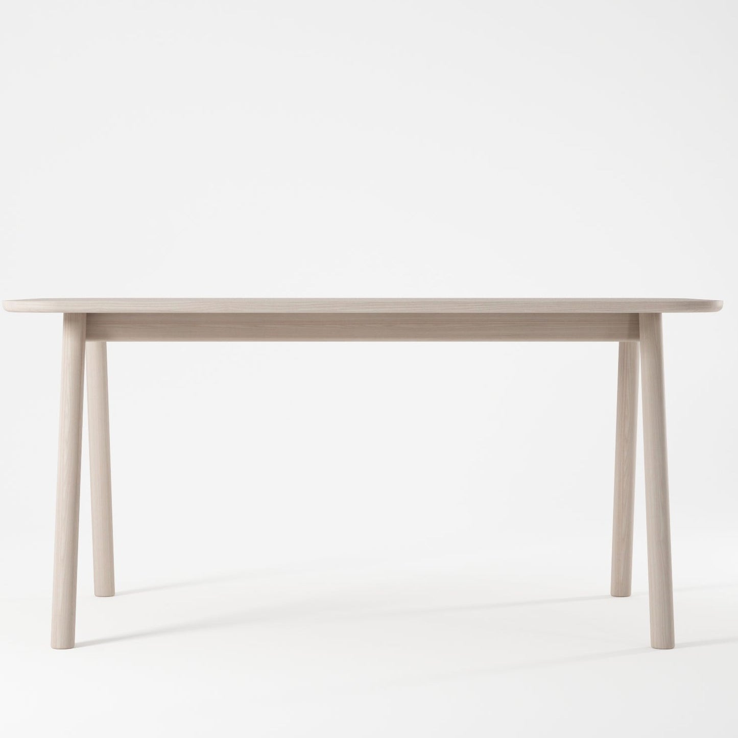 CR06-AW dining table 160x80x75a, light wood dining table