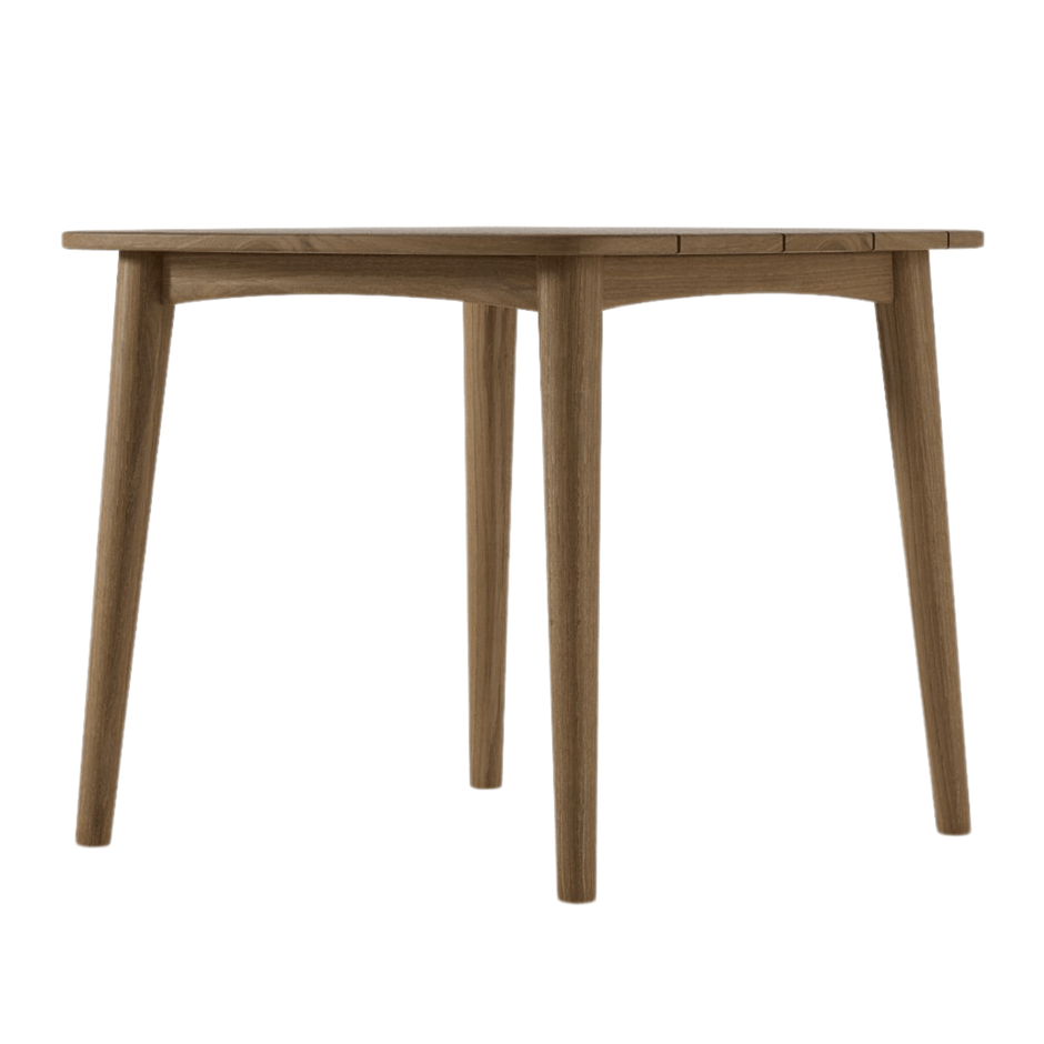 KGO05T_1 wooden table with angled legs