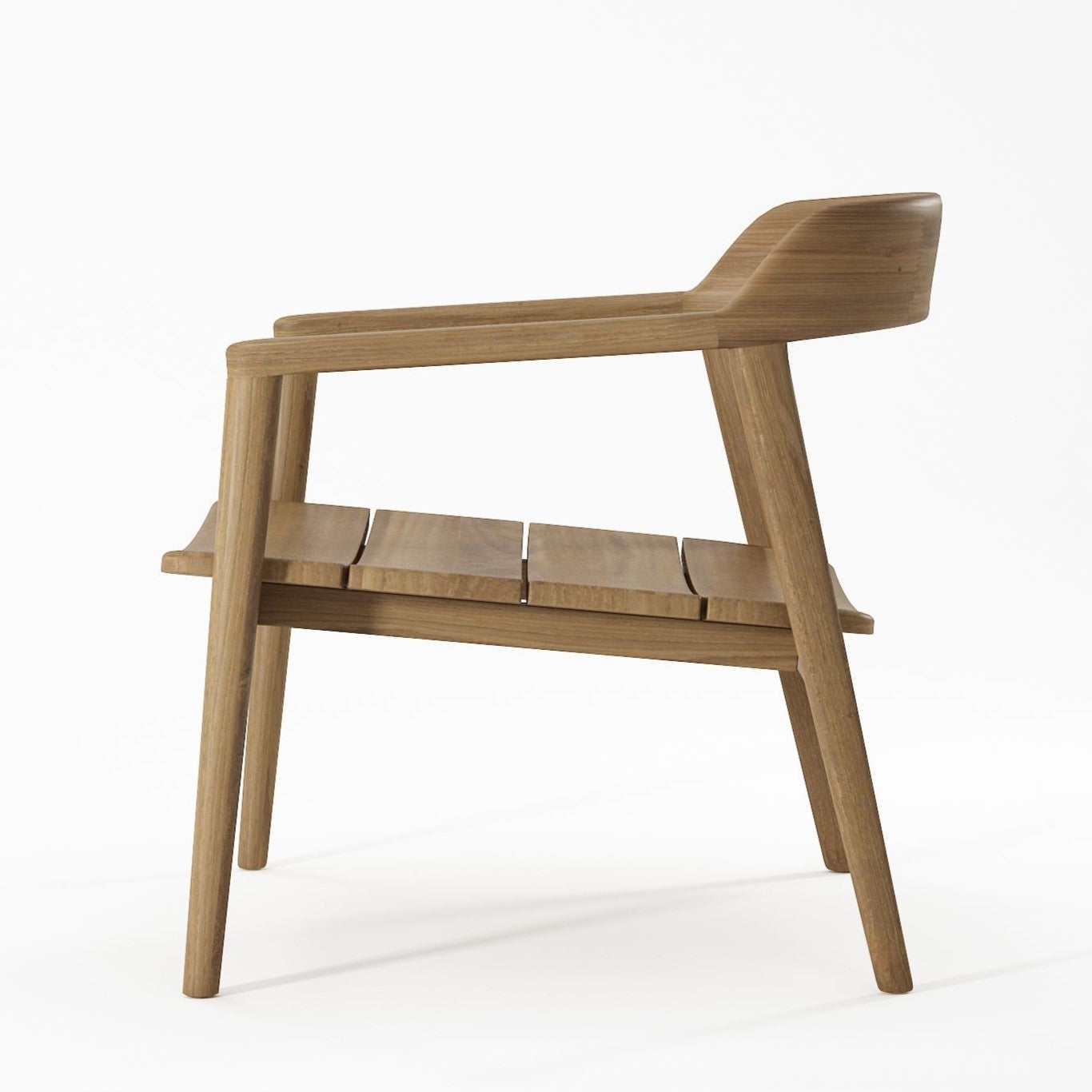 KGO09T Wooden Chair with Armrests