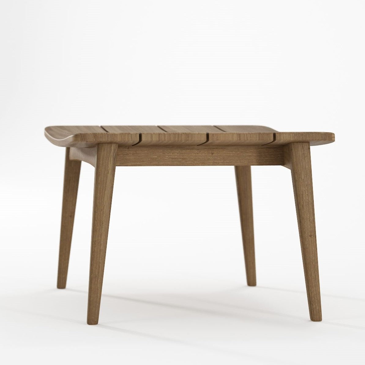 KGO10T_4 Wooden Slatted Table
