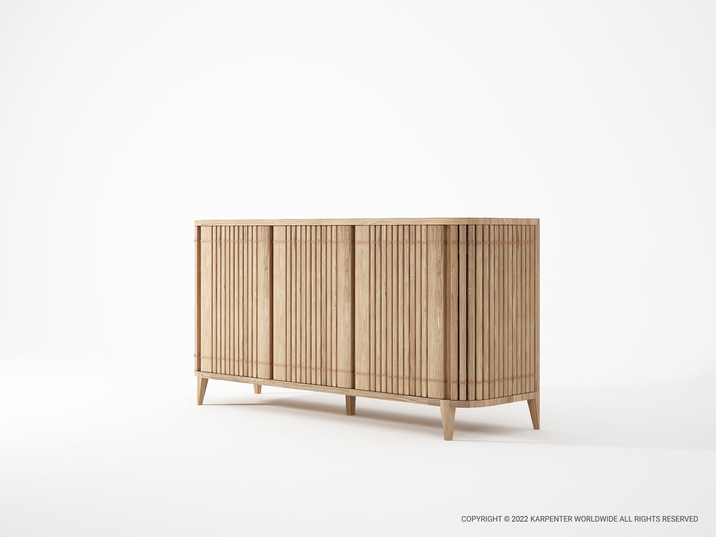 KOPPAR 3-door sideboard (158x45x80)