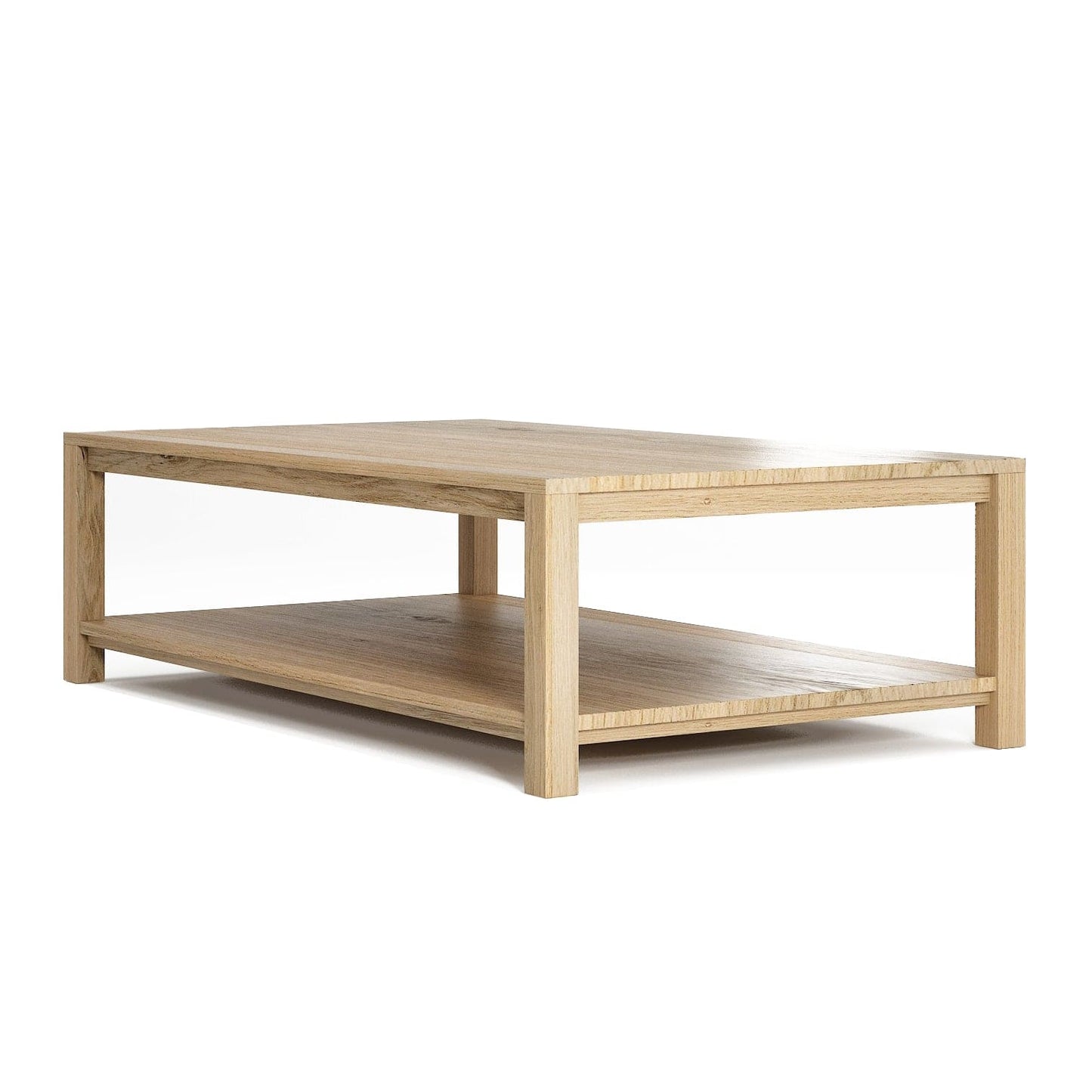 Solid Coffee Table - European Oak | SLH Designer Furniture-Indoor Furniture-Karpenter-Neutral Oak Wood-European Oak-SLH AU