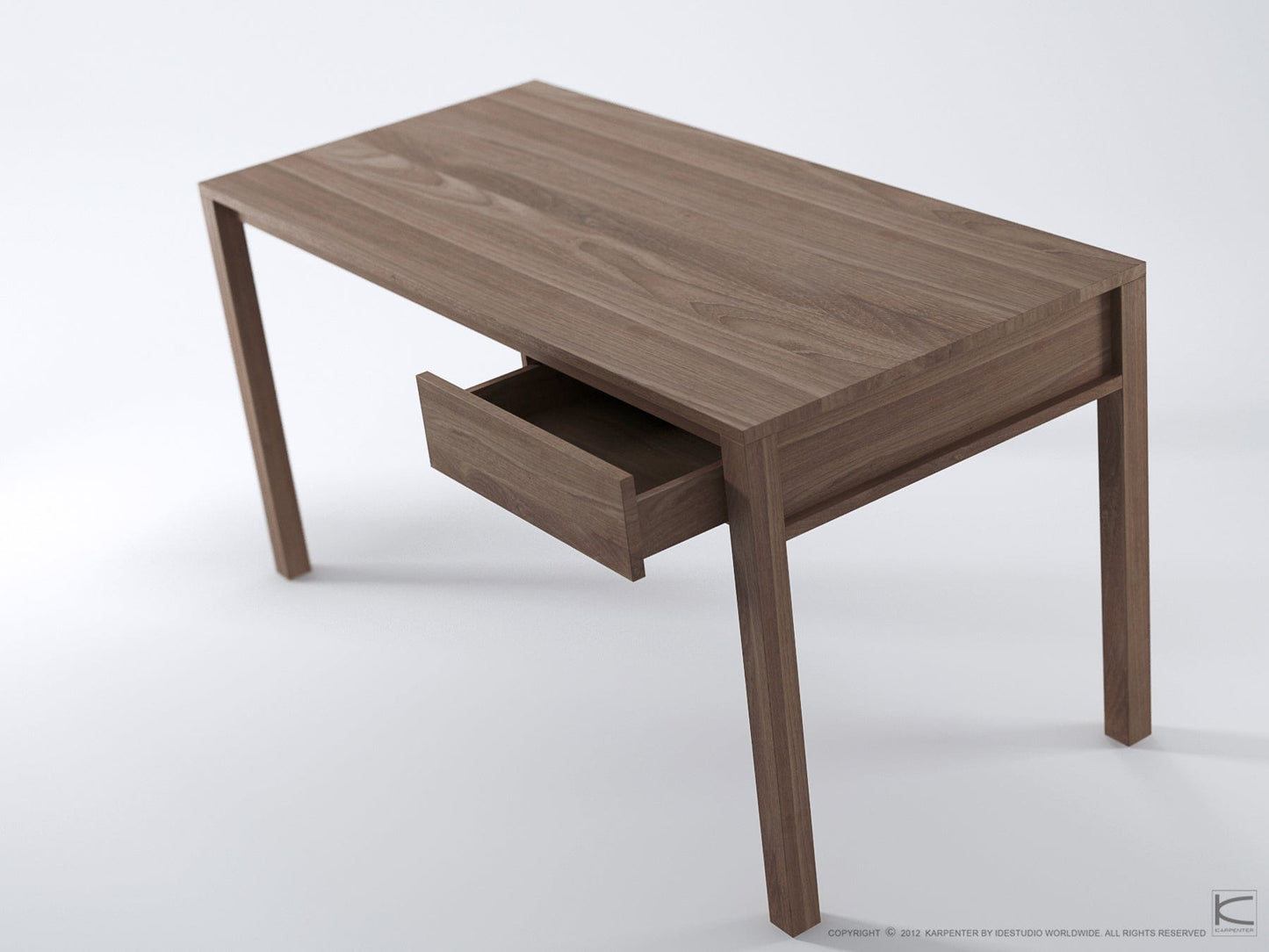 KSD002T-6 Modern Wooden Desk with Open Drawer