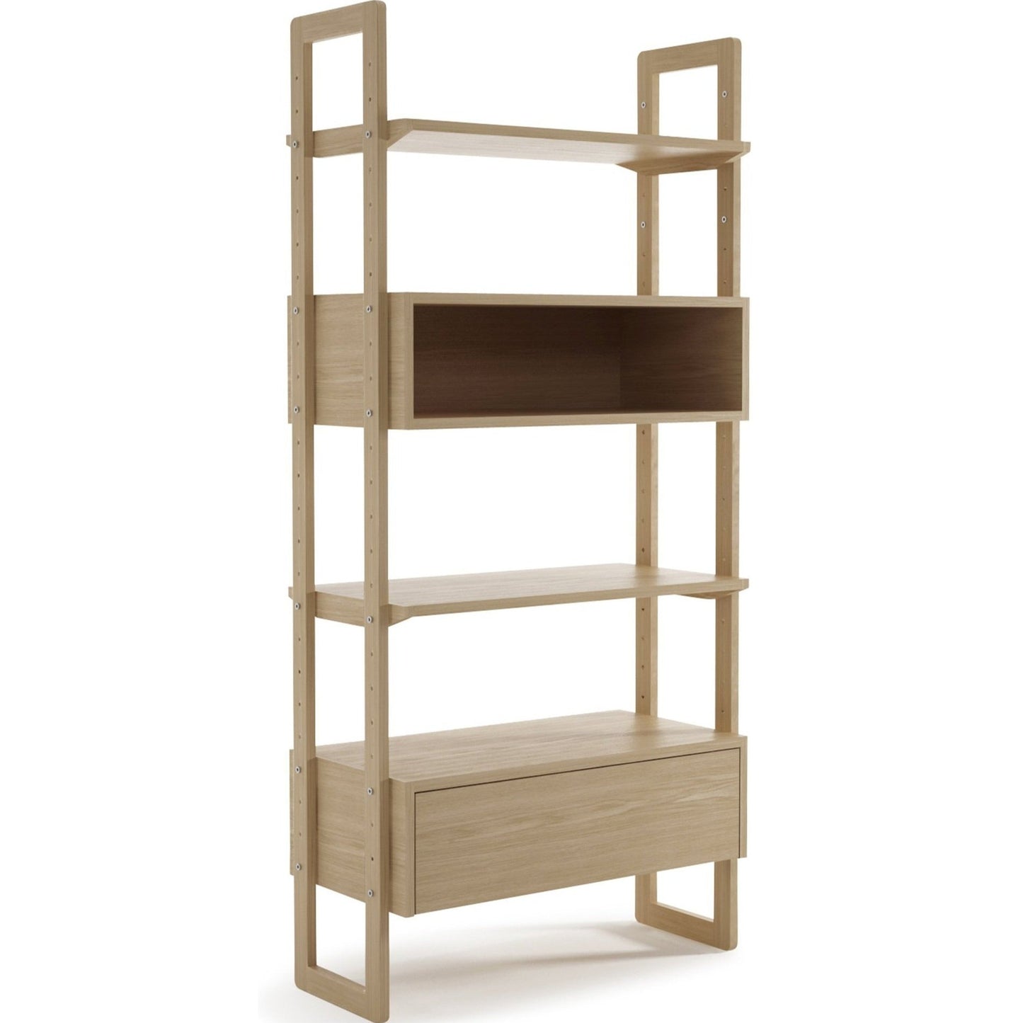 KSO002O_1 Modern Wooden Bookshelf