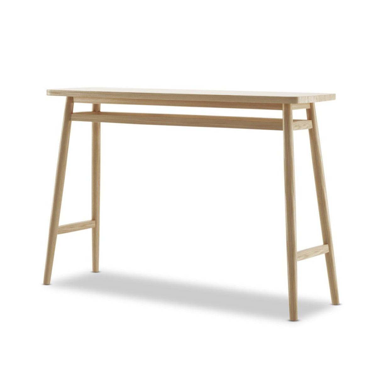 Twist European Oak Console Table (120cm) | SLH Designer Furniture-Indoor Furniture-Karpenter-Neutral Oak Wood-European Oak-SLH AU